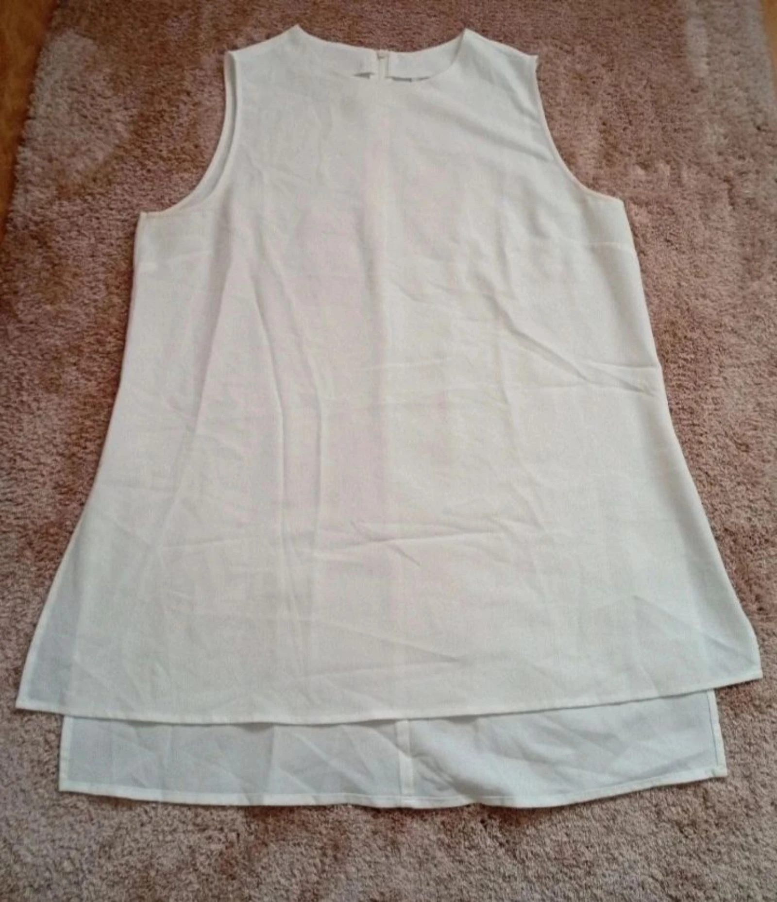 Asymmetric women’s blouse | Size L – photo 3